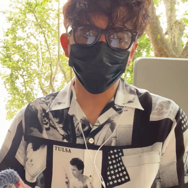 WACKO MARIA - 希少Lサイズwackomaria larry clark アロハシャツ