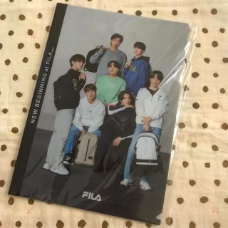 フィラ(FILA)のFILA bts ノベルティ　クリアファイル8枚セット(アイドルグッズ)