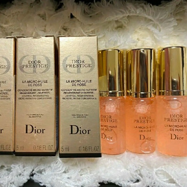 Christian Dior(クリスチャンディオール)のプレステージ ユイルドローズ セラム ディオール 美容液 15ml コスメ/美容のスキンケア/基礎化粧品(美容液)の商品写真