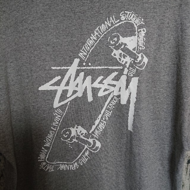 Stussy ステューシー ビッグプリントデザイン Tシャツ スケーター 古着