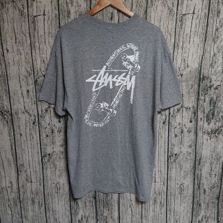 STUSSY - メキシコ製STUSSYスケボービッグプリントTシャツXL STUSSY - メキシコ製STUSSYスケボービッグプリントTシャツXL