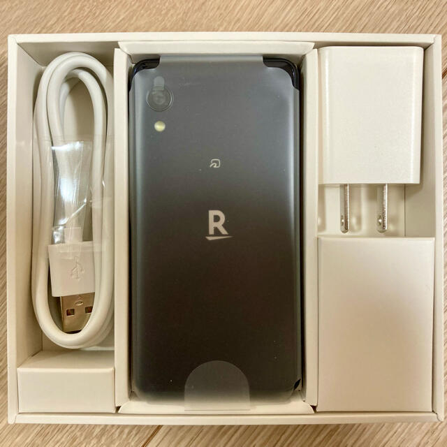 Rakuten(ラクテン)の楽天ミニ ブラック スマホ/家電/カメラのスマートフォン/携帯電話(スマートフォン本体)の商品写真