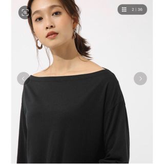 アズールバイマウジー(AZUL by moussy)のアズールバイマウジー 長そでカットソー ロンT (Tシャツ(長袖/七分))