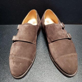 トリッカーズ(Trickers)のトリッカーズ（Tricker's）LeavenWorth スエード革靴 UK9 (ドレス/ビジネス)