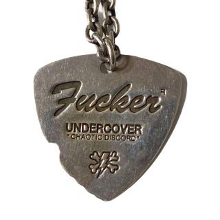 UNDERCOVER - .36-123)アンダーカバー SV925 FUCKER ピックネックレス