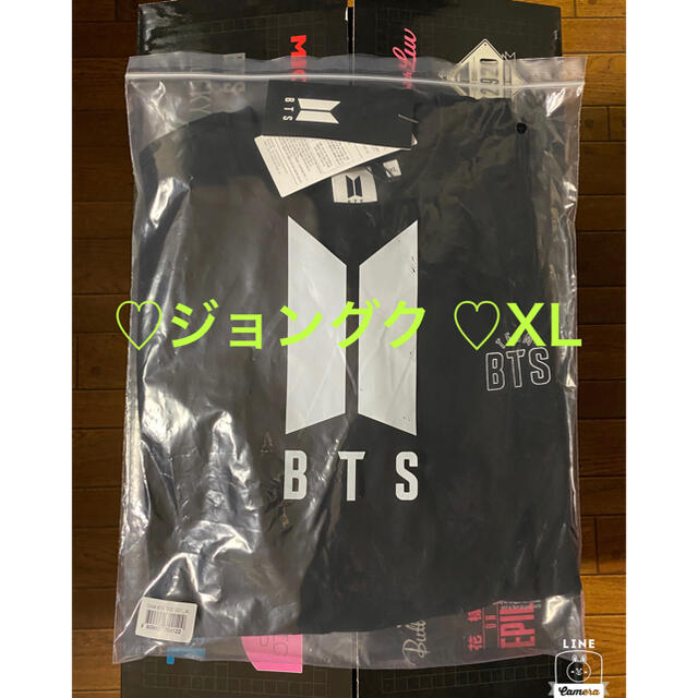 BTS ラッキーボックス Tシャツ グク XL