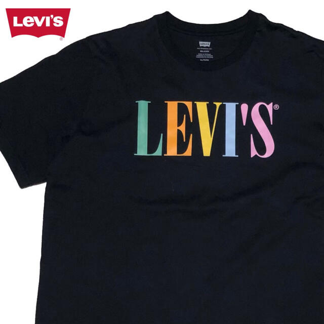 Levi's(リーバイス)の＊3356 levis リーバイス　マルチカラー  ロゴ　Tシャツ メンズのトップス(Tシャツ/カットソー(半袖/袖なし))の商品写真