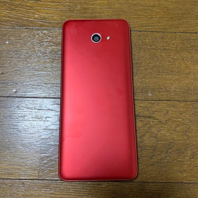 京セラ(キョウセラ)のかんたんスマホ2  A001KC  レッド　SIMフリー スマホ/家電/カメラのスマートフォン/携帯電話(スマートフォン本体)の商品写真