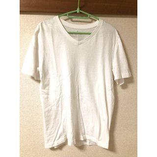 ユニクロ(UNIQLO)のユニクロ Tシャツ Vネック Mサイズ メンズ(Tシャツ/カットソー(半袖/袖なし))