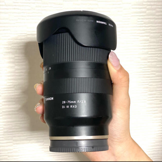 TAMRON(タムロン)のTAMRON 28-75mm F/2.8 RXD タムロン スマホ/家電/カメラのカメラ(レンズ(ズーム))の商品写真