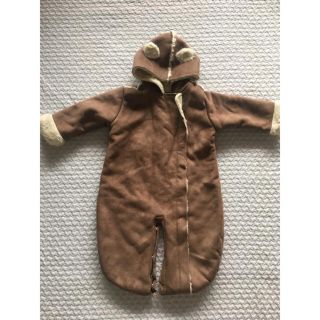 ベビーギャップ(babyGAP)の【試着のみ美品】baby gap カバーオール　80(カバーオール)