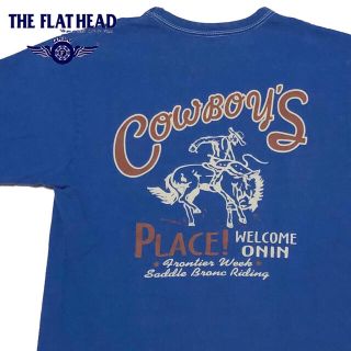 フラットヘッド(THE FLAT HEAD)の＊1791 THE FLAT HEAD フラットヘッド  カウボーイ　Tシャツ(Tシャツ/カットソー(半袖/袖なし))