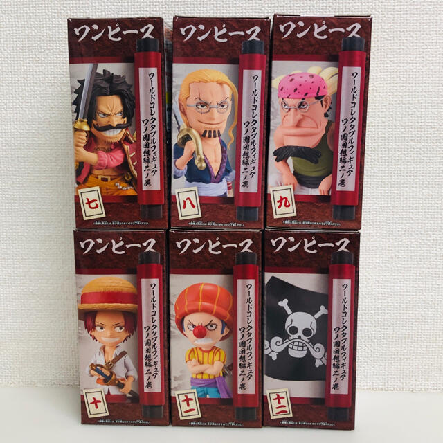 ONE PIECE ワーコレ ワノ国回想編2 6体コンプリートセット 4