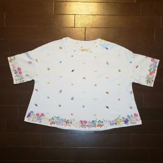 フランシュリッペ(franche lippee)のフランシュ リッペ franche lippeeTシャツ　白　Mサイズ(Tシャツ(半袖/袖なし))