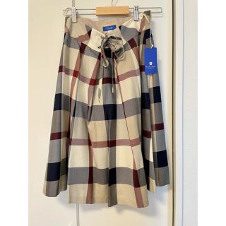 バーバリーブルーレーベル(BURBERRY BLUE LABEL)のブルーレーベルクレストブリッジ　スカート(ひざ丈スカート)