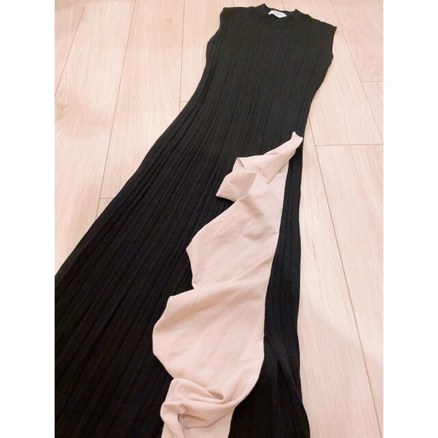 Herlipto♡Ruffled Two-tone Knit dressの通販 by ♡♡♡ shop ...