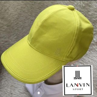 ランバン(LANVIN)のランバンスポール　ゴルフ　キャップ(ウエア)