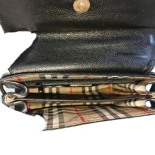 BURBERRY - 美品 バーバリーズ 2wayバッグ ロゴ金具 裏地ノバチェック
