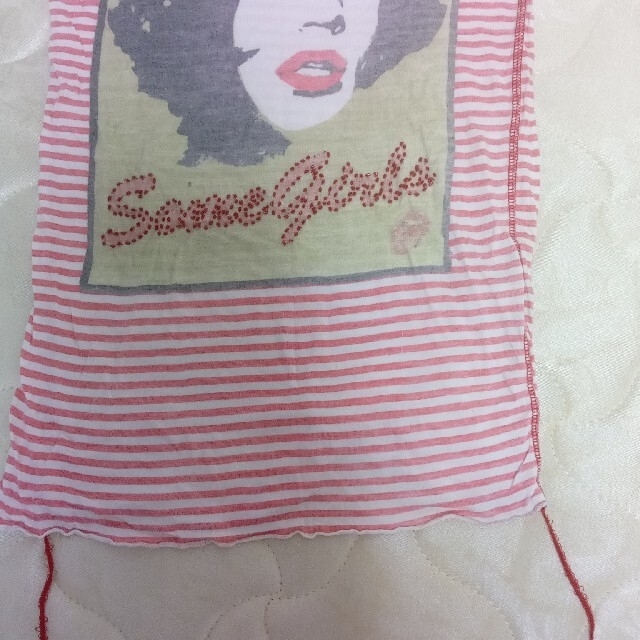 DENNYROSE(デニーローズ)のデニーローズ  フレンチスリーブTシャツ  フリーサイズ レディースのトップス(カットソー(半袖/袖なし))の商品写真
