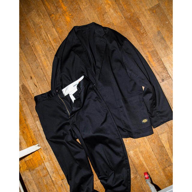 BEAMS(ビームス)のTRIPSTER Dickies BEAMS BLACK SUIT サイズS メンズのスーツ(セットアップ)の商品写真