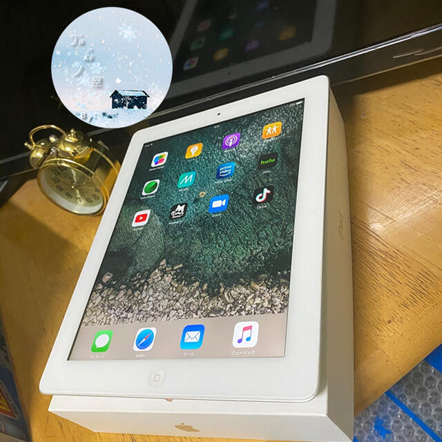 iPad(アイパッド)の美品　iPad4 32GB  セルラーAU　アイパッド　第4世代 スマホ/家電/カメラのPC/タブレット(タブレット)の商品写真