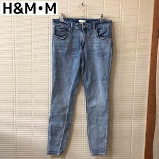 エイチアンドエム(H&M)の【大幅値下げ】【H&M】スキニーデニム　ライトブルー　ポケット　ボタン　チャック(デニム/ジーンズ)