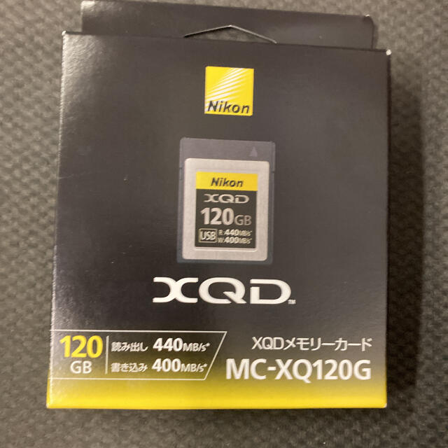 変更OK Nikon XQDカード 120GB MC-XQ120G 新品未開封 - ecotours-of