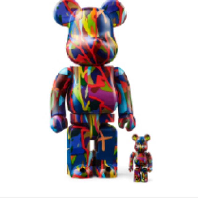 おもちゃBE@RBRICK KAWS TENSION 100% & 400%ベアブリック