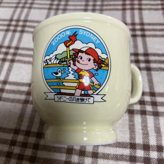 フジヤ(不二家)のペコちゃん　コーヒーカップ(グラス/カップ)