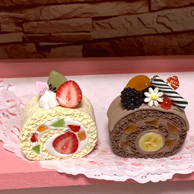 アソートケーキ　おままごと　フェイクスイーツ ハンドメイドのキッズ/ベビー(おもちゃ/雑貨)の商品写真