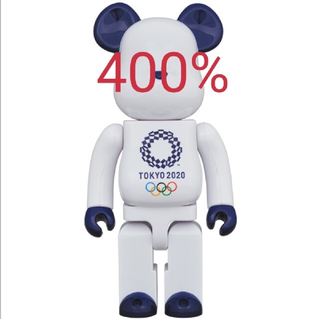 Be@rbrick Tokyo 2020 Olympic Emblem 400％ハンドメイド