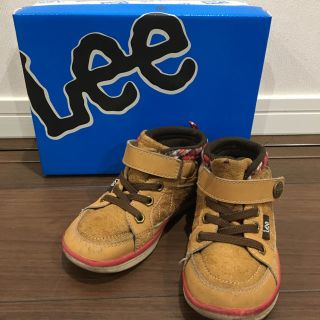 リー(Lee)のかっこいい☆Lee スエード調キッズシューズ(スニーカー)