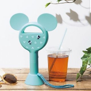 ディズニー(Disney)のInRed付録⭐ミッキーマウス 羽根のない扇風機  ディズニー(扇風機)