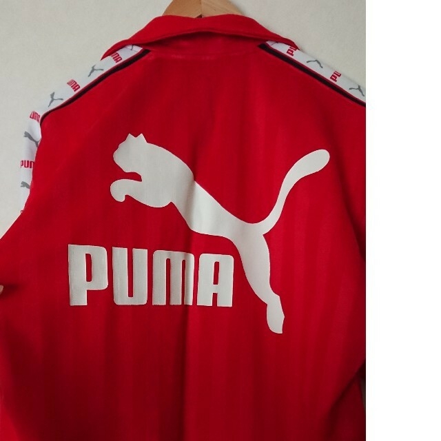 プーマ ジャージ 上下セット PUMA 赤 レッド - ジャージ