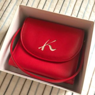 キタムラ(Kitamura)のKitamura キタムラ バッグ型財布 赤(財布)