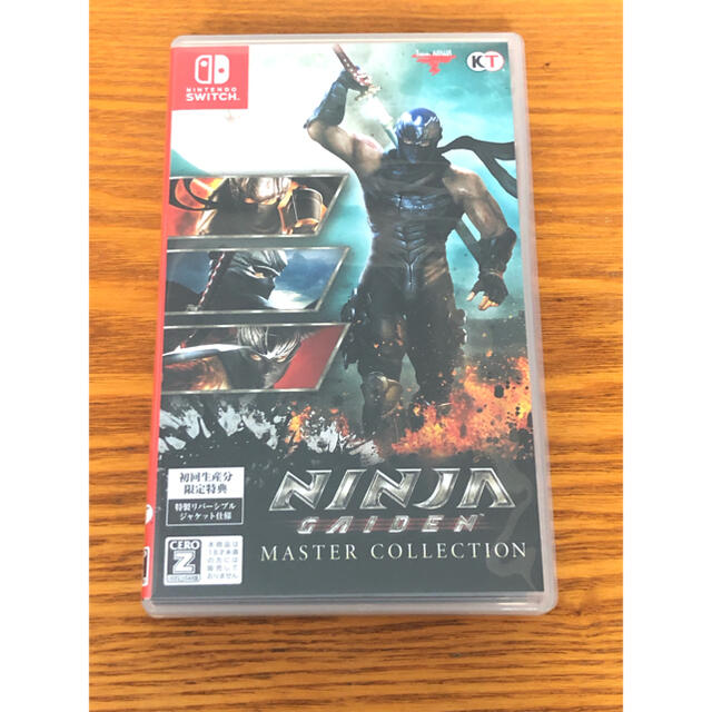 Nintendo Switch(ニンテンドースイッチ)のSwitch ＮＩＮＪＡ ＧＡＩＤＥＮ　マスターコレクション　美品  エンタメ/ホビーのゲームソフト/ゲーム機本体(家庭用ゲームソフト)の商品写真