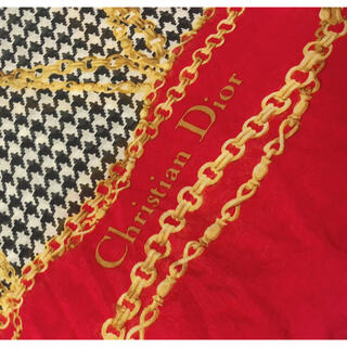 ディオール(Dior)のDior スカーフ　正規品　値下げ！(バンダナ/スカーフ)