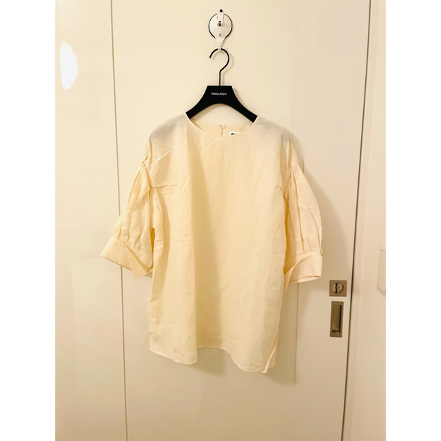 新品未使用　JIL SANDER puff sleeve gather ブラウス