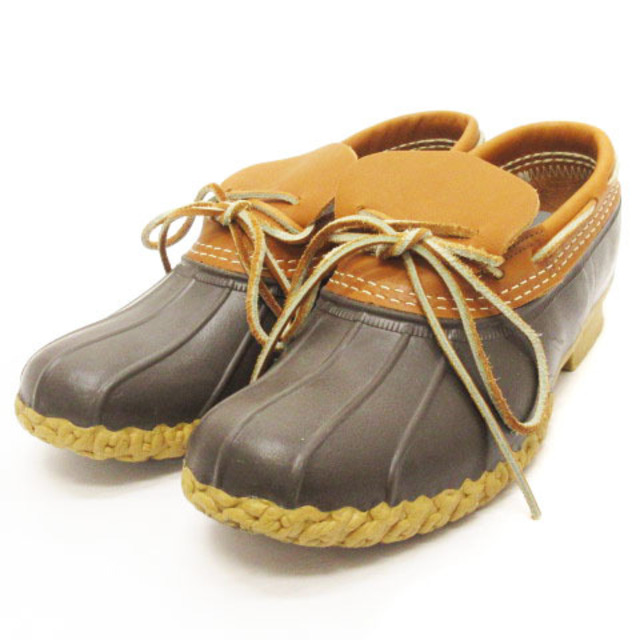 L.L.Bean(エルエルビーン)のエルエルビーン Bean Boots ブーツ ラバーモカシン レイン 茶 7N メンズの靴/シューズ(長靴/レインシューズ)の商品写真