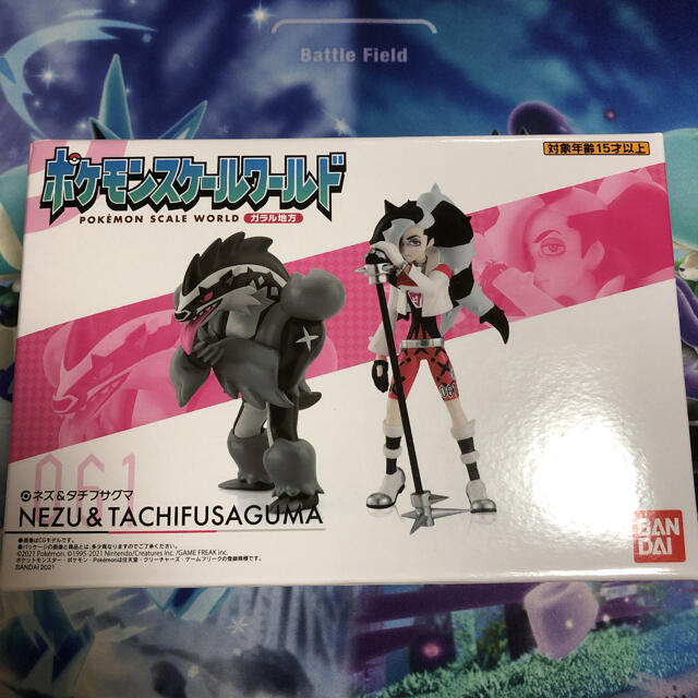 ポケモン(ポケモン)の早い者勝ち！　新品・未開封　スケールワールド  ガラル地方 ネズ＆タチフサグマ エンタメ/ホビーのフィギュア(アニメ/ゲーム)の商品写真