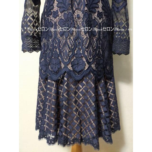 ご専用 新品♡TADASHI SHOJI タダシ ボタニカルレースワンピース 3