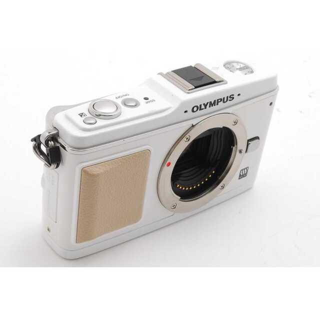 ☆ スマホ転送OK！ ミラーレス一眼 OLYMPUS E-P1 ホワイト ☆-