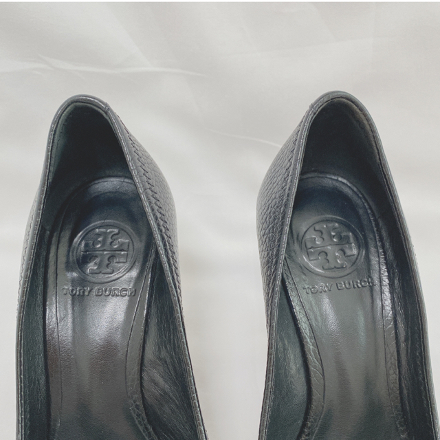 Tory Burch(トリーバーチ)の【大人気】Tory Burch オープントゥ　ウェッジ　パンプス レディースの靴/シューズ(ハイヒール/パンプス)の商品写真