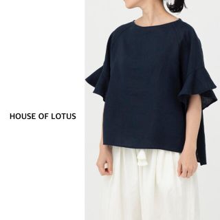 ドゥーズィエムクラス(DEUXIEME CLASSE)のHOUSE OF LOTUS（ハウスオブロータス） | ウォッシュリネンブラウス(シャツ/ブラウス(半袖/袖なし))