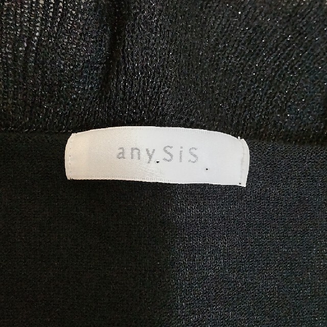 anySiS(エニィスィス)のany.sis ボレロ(黒) size SよりのM レディースのトップス(ボレロ)の商品写真