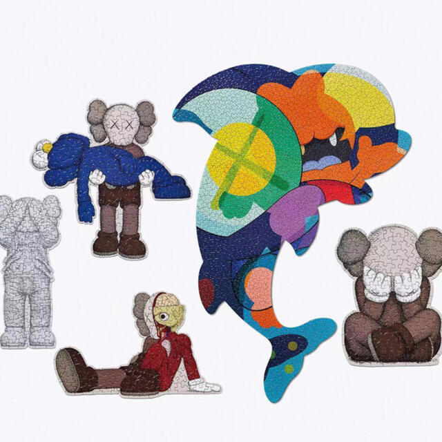 KAWS TOKYO FIRST パズル 全5種セット 新品未開封