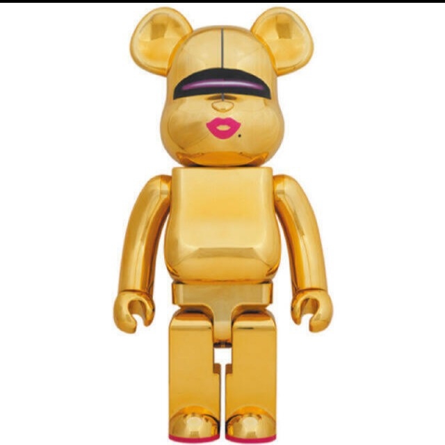 MEDICOM TOY(メディコムトイ)のBE@RBRICK SORAYAMA × 2G GOLD Ver. 1000％ エンタメ/ホビーのフィギュア(その他)の商品写真