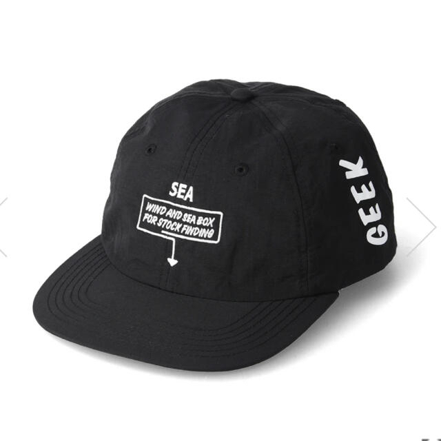 WIND AND SEA HOME WORK CAP BLACK