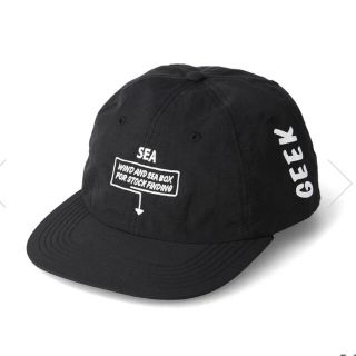 シー(SEA)のWIND AND SEA HOME WORK CAP BLACK(キャップ)