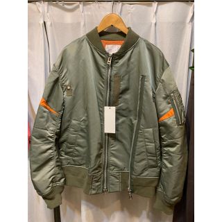 sacai 綾野剛着用 Nylon Twill MA-1 Blouson-eastgate.mk